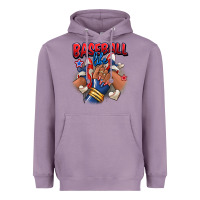 Lavender Baseball life afro girl sneakers Heavyweight Hoodie - RanaPortraitStore
