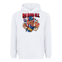 White Baseball life afro girl sneakers Heavyweight Hoodie - RanaPortraitStore