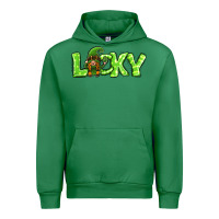 Emerald St Patricks Day Lucky Gnome Urban Hoodie - Jasminsmagicworld