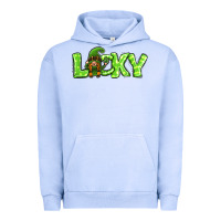 Pigment Grape Ice St Patricks Day Lucky Gnome Urban Hoodie - Jasminsmagicworld