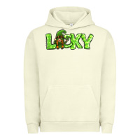 Pigment Pistachio St Patricks Day Lucky Gnome Urban Hoodie - Jasminsmagicworld