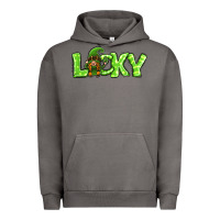Pigment Tornado St Patricks Day Lucky Gnome Urban Hoodie - Jasminsmagicworld
