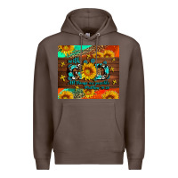 Coffee with god all things are possible Premium Hoodie - AdoDesignShop