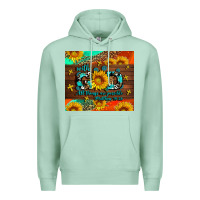 Seafoam with god all things are possible Premium Hoodie - AdoDesignShop