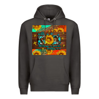 Smoke with god all things are possible Premium Hoodie - AdoDesignShop