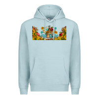 Blue Mist teaching my tribe libbey glass Premium Hoodie - BundleAndBundleShop