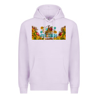 Lilac teaching my tribe libbey glass Premium Hoodie - BundleAndBundleShop