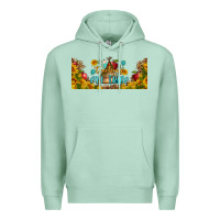Seafoam teaching my tribe libbey glass Premium Hoodie - BundleAndBundleShop