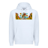 White teaching my tribe libbey glass Premium Hoodie - BundleAndBundleShop
