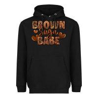 Black Brown sugar babe Heavyweight Hoodie - RanaPortraitStore