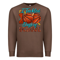 Chestnut i tackled 100days of school basketball Premium Sweatshirt - texasbilliewilder