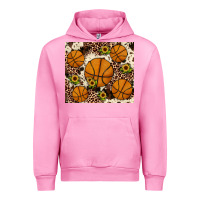Fuchsia Pink basketball Urban Hoodie - JahusDesignShop