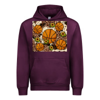 Mauve Wine basketball Urban Hoodie - JahusDesignShop