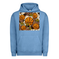 Pigment Pebble Blue basketball Urban Hoodie - JahusDesignShop