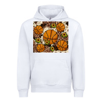 White basketball Urban Hoodie - JahusDesignShop