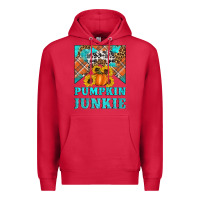 Cardinal pumpkin junkie Premium Hoodie - Artiststas