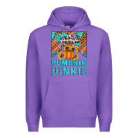 Purple pumpkin junkie Premium Hoodie - Artiststas