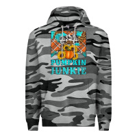Slate Camo pumpkin junkie Premium Hoodie - Artiststas