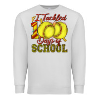 I Tackled 100days Of School Softball Premium Sweatshirt | Teevron