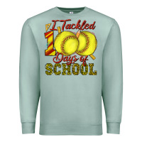 Seafoam i tackled 100days of school softball Premium Sweatshirt - texasbilliewilder