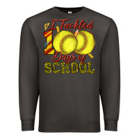 Smoke i tackled 100days of school softball Premium Sweatshirt - texasbilliewilder