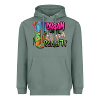 Sage Dream until it's your reality heels black fashion Heavyweight Hoodie - RanaPortraitStore