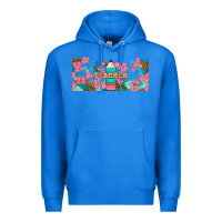 True Royal teacher floral pencil libbey glass Premium Hoodie - BundleAndBundleShop