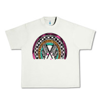 Pistachio race leopard rainbow Urban Heavy Tee - Artiststas