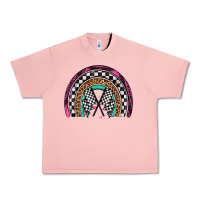 Salmon race leopard rainbow Urban Heavy Tee - Artiststas
