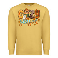Antique Gold cozy season Premium Sweatshirt - Zillion Design Studio