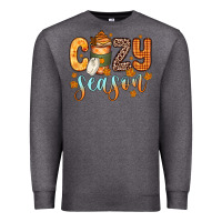 Charcoal Heather cozy season Premium Sweatshirt - Zillion Design Studio