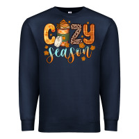 Navy cozy season Premium Sweatshirt - Zillion Design Studio