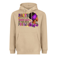 Mushroom Faith it does not make things easy Heavyweight Hoodie - RanaPortraitStore