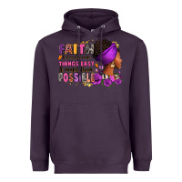 Plum Faith it does not make things easy Heavyweight Hoodie - RanaPortraitStore