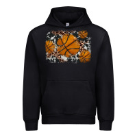 Black basketball background Urban Hoodie - JahusDesignShop