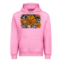 Fuchsia Pink basketball background Urban Hoodie - JahusDesignShop
