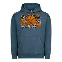Pigment Midnight Navy basketball background Urban Hoodie - JahusDesignShop