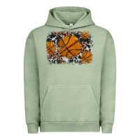 Pigment Oil Green basketball background Urban Hoodie - JahusDesignShop