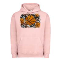 Pigment Salmon basketball background Urban Hoodie - JahusDesignShop