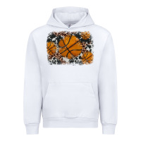 White basketball background Urban Hoodie - JahusDesignShop