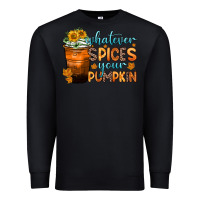 Black whatever spices your pumpkin Premium Sweatshirt - Zillion Design Studio