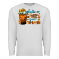 Dove Grey whatever spices your pumpkin Premium Sweatshirt - Zillion Design Studio