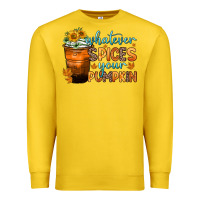 Lemon whatever spices your pumpkin Premium Sweatshirt - Zillion Design Studio