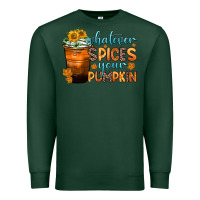 Sports Green whatever spices your pumpkin Premium Sweatshirt - Zillion Design Studio