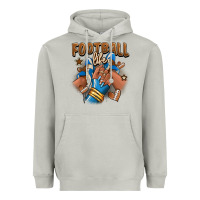 Moon Dust Football life afro girl sneakers Heavyweight Hoodie - RanaPortraitStore
