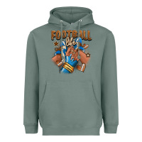 Sage Football life afro girl sneakers Heavyweight Hoodie - RanaPortraitStore