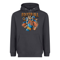 Smoke Football life afro girl sneakers Heavyweight Hoodie - RanaPortraitStore