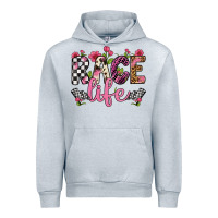 Heather Grey race life Urban Hoodie - Artiststas