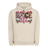 Pigment French Oak race life Urban Hoodie - Artiststas