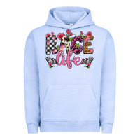 Pigment Grape Ice race life Urban Hoodie - Artiststas